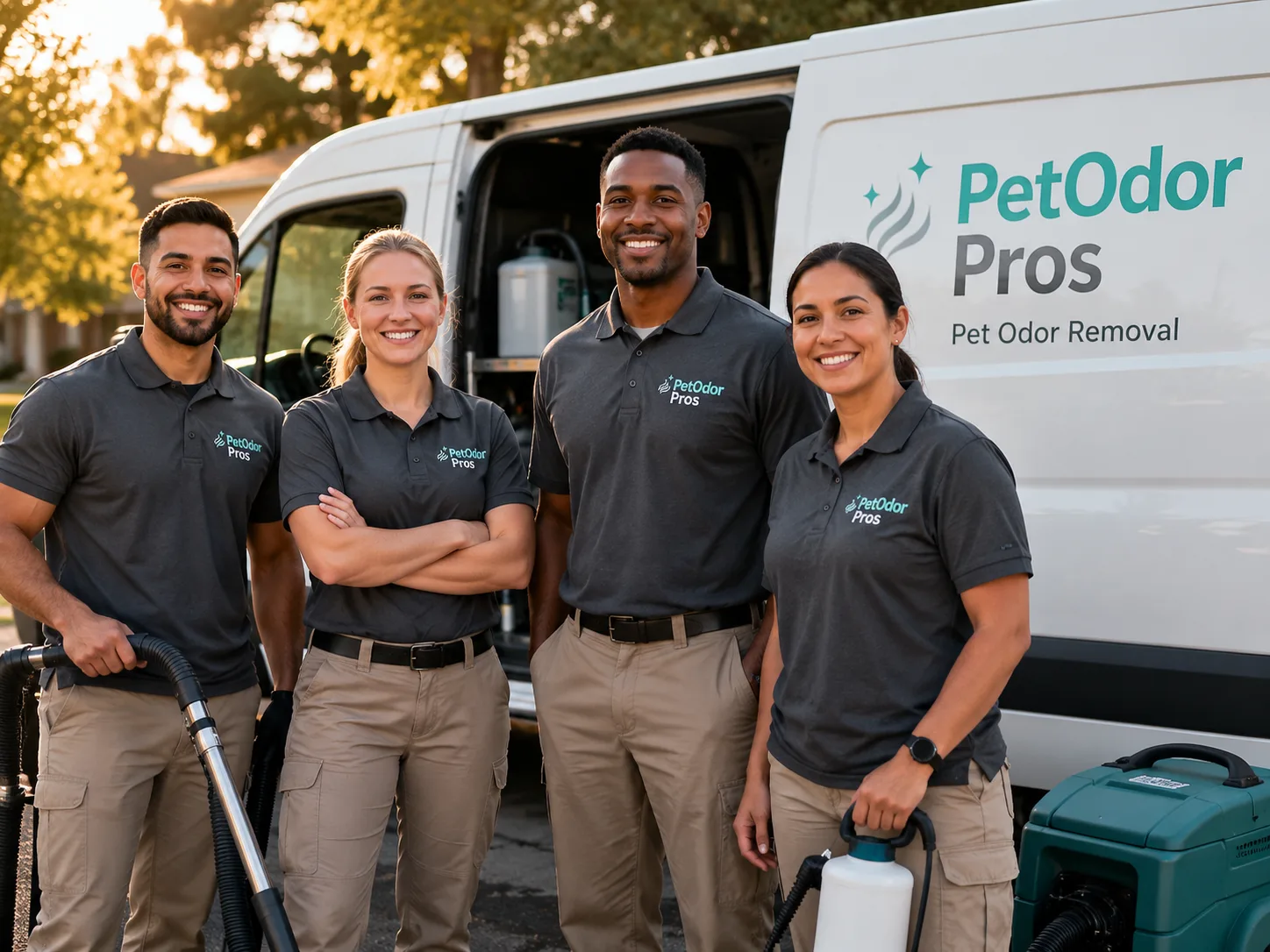 Pet Odor Removal team serving Howe, TX